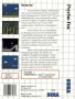 Sega  Master System  -  Psycho Fox (Back)